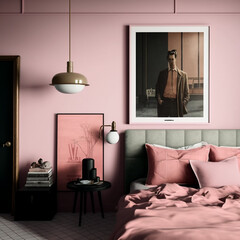 Pink Aesthetic Bedroom 