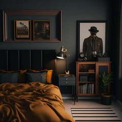 Black Aesthetic Bedroom