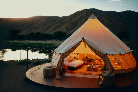 luxury glamping
