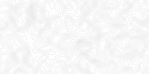 Topographic map. Geographic mountain relief. Abstract lines background. Contour maps. Vector illustration, Topo contour map on white background, Topographic contour lines vector map seamless pattern.