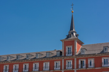 Fototapeta na wymiar Plaza Mayor Madrid España