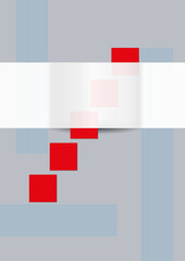 Obraz premium Vorlage Streifen Stufen