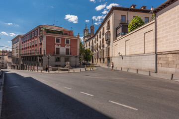 Fototapeta na wymiar Calles de Madrid 