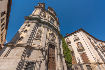 Fototapeta na wymiar Iglesia de Madrid España