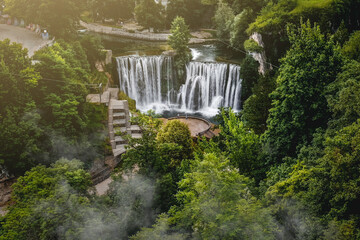 Waterfall in Jajce - Bosnia