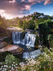 Waterfall in Jajce - Bosnia