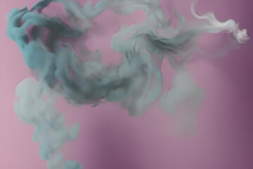 Smoky Concept in Dynamic Motion with Soft Surface.