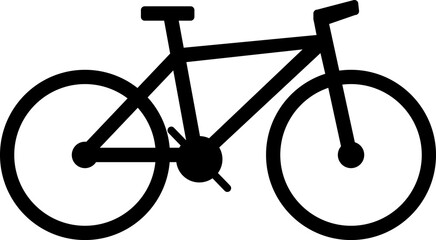 Mountain bike icon, transparent backgrounds