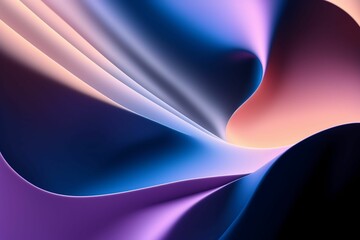 Abstract 3D Fabric Waves background