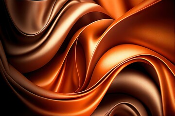 orange and brown silk background