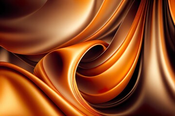 orange and brown silk background