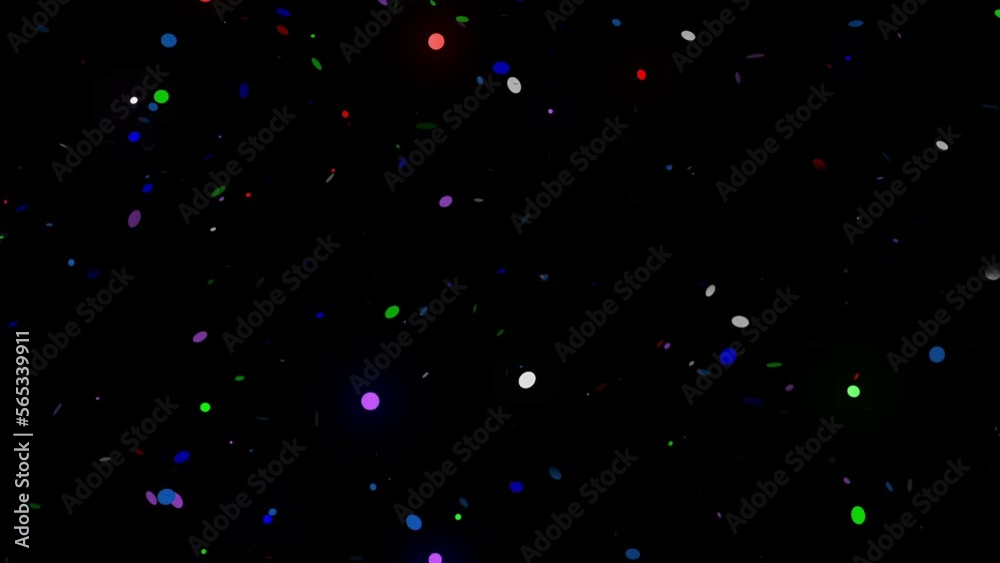 Wall mural bright dynamic and festive multi-colored confetti, which will be useful for any material. will help 