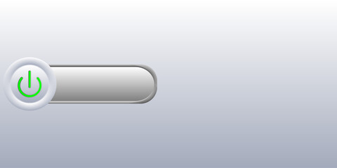 Button switch power background.technology illustration