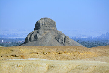 Pyramid of Amenemhat III, The black pyramid built by Amenemhat the 3rd at Dahshur, named Black...