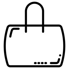 bag woman icon