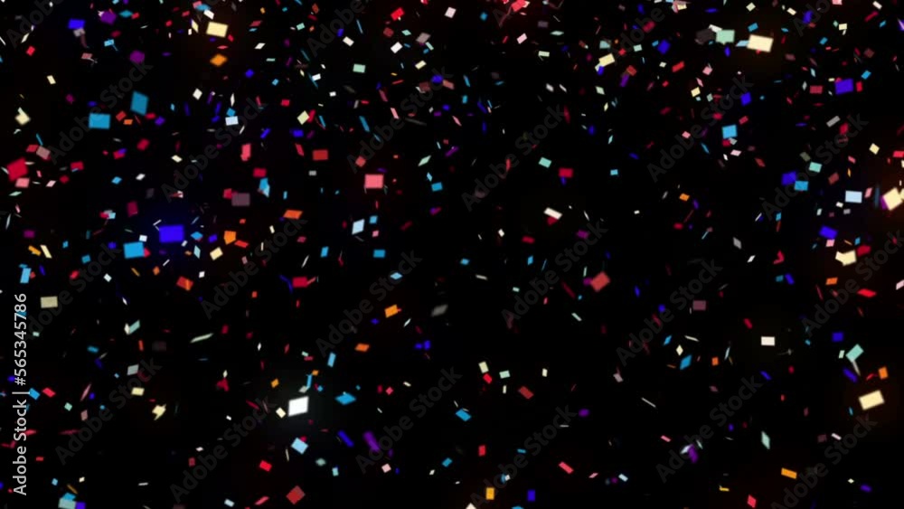 Wall mural bright dynamic and festive multi-colored confetti, which will be useful for any material. will help 