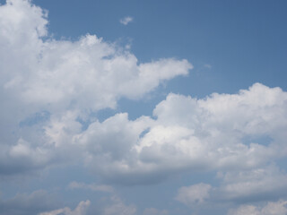 blue sky with clouds background