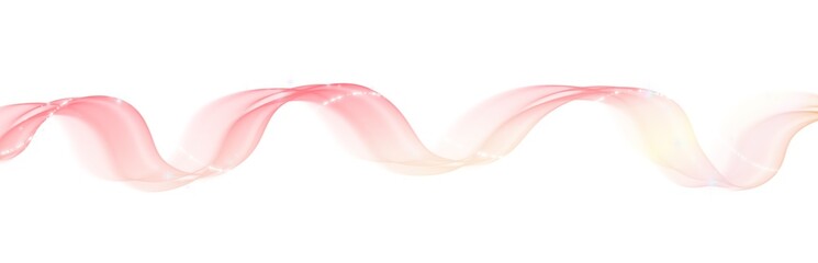 Magic wave lines flowing smooth curve pink pastel