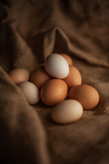 Pilha de ovos