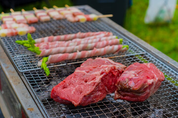 肉いっぱいバーベキュー 