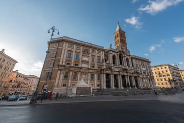 Fototapeta na wymiar Basilica Di Santa Maria Maggiore
