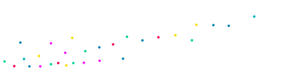 Color Splash Invitation Vector White Background.