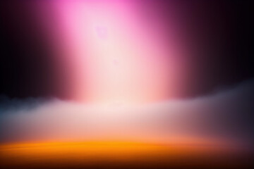 neon background with colorful fog disco