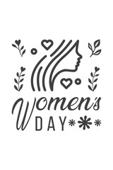 Women's Day T-shirt Design
