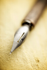 Fototapeta premium Nib pen close up