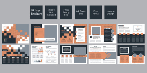Business brochure templates	