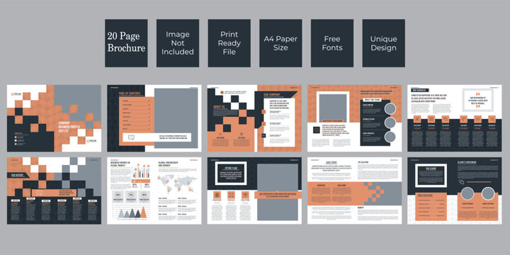 Business brochure templates	
