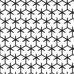 Pattern Design. seamless pattern. Vector seamless pattern. Modern stylish texture with monochrome trellis.Geometric Pattern Design