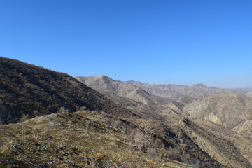 Fototapeta na wymiar mountains in the mountains(ŞIRNAK) 