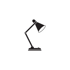 desk lamp icon symbol sign vector