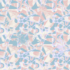 Abstract colorful unusual vector pattern