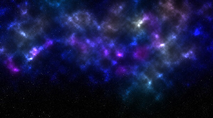 Deep Space Backgrounds High-quality background space. Space is many light years far from the Earth.