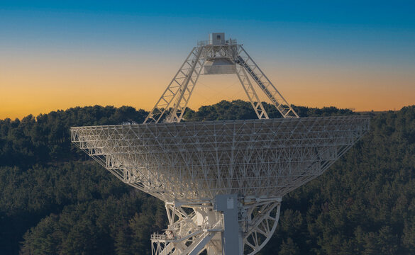 Sardinia Radio Telescope used for space exploration and is located in San Basilio in central Sardinia

