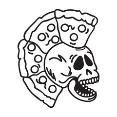 Pizza Skull