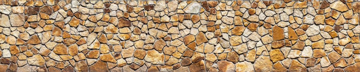 Slate stone wall, panorama. Abstract natural background or texture.