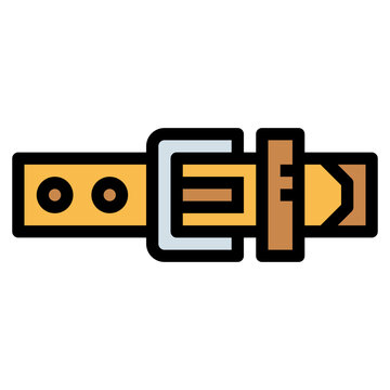 recommend clip art: belt filled outline icon style