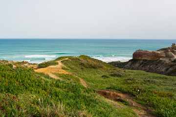 Paisaje de la costa Portuguesa
