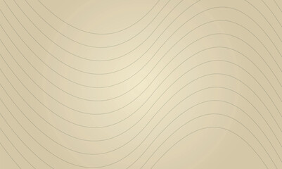 Abstract lines background. Thin black lines on beige gradient background. Modern and clean design.