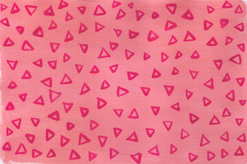 Hand painted textured background. Full color design. Brushstrokes, dots, lines, waves. pattern.