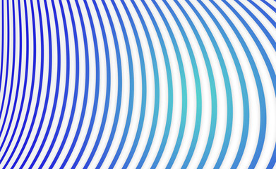 Fondo de líneas azules curvas en fondo transparente.