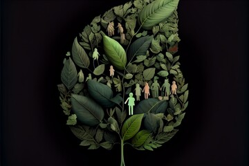 ESG, green energy, sustainable industry. Environmental, Social, and Corporate Governance concept.	Generaive AI