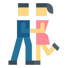 Foxtrot flat icon style