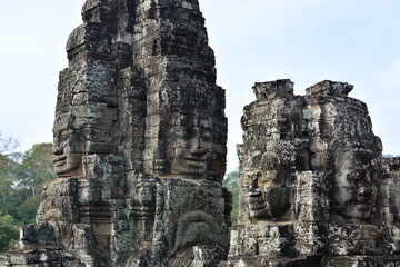 Fototapeta premium bayon temple country