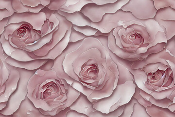 pink rose petals