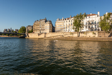 Rio Sena, Paris, Francia