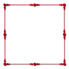 Obraz premium frames in vintage style with elements of ornament, art, pattern, background, texture